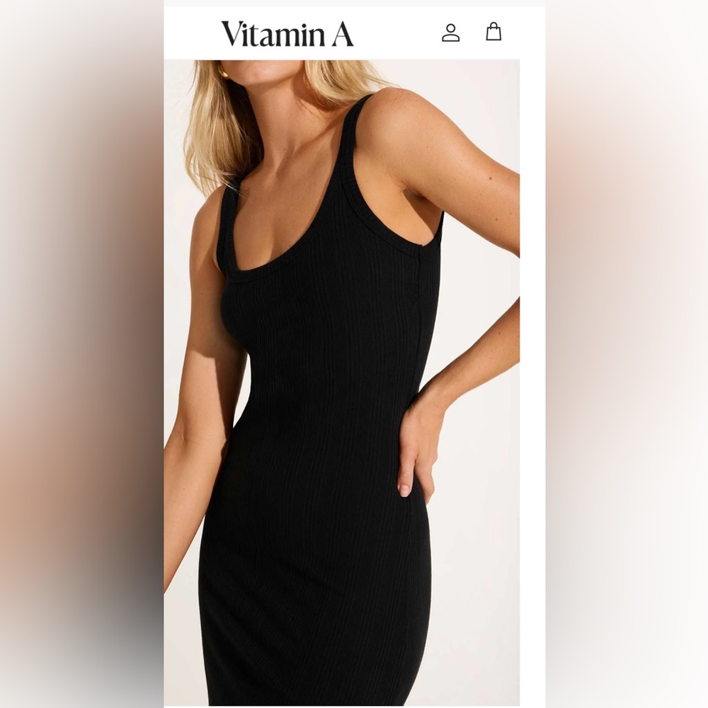 Brand new, never worn vitamin A dress